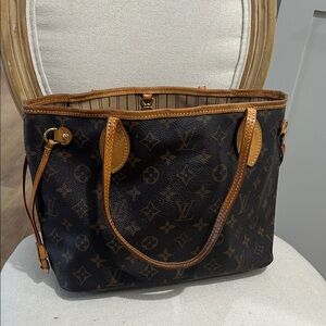 Louis Vuitton Dark Brown Monogram Tote